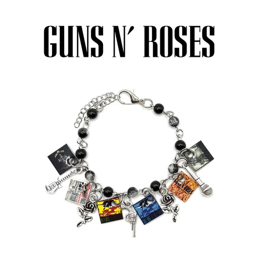 Guns N’ Roses Mini Album Charm Bracelet