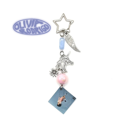 Olivia Rodrigo You Seem Pretty Sad For A Girl So In Love Keychain 4.0
