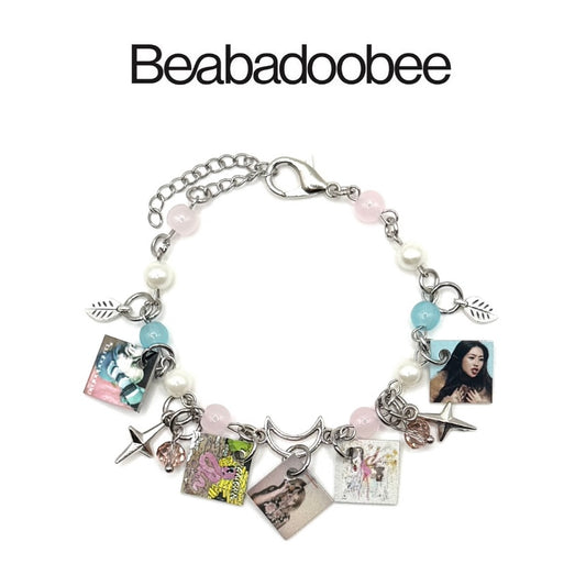 Beabadoobee Mini Album Charm Bracelet