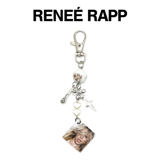 Reneé Rapp Bite Me Album Charm Keychain