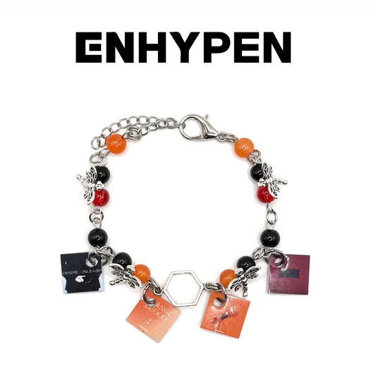 Enhypen KPop Album Charm Bracelet