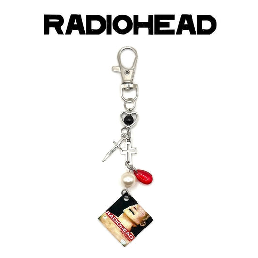 Radiohead The Bends Album Charm Keychain