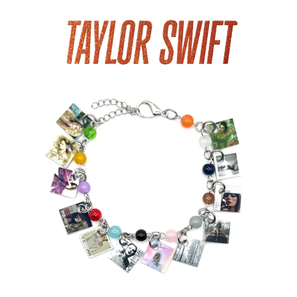Taylor Swift Miniature Album Charm Bracelet