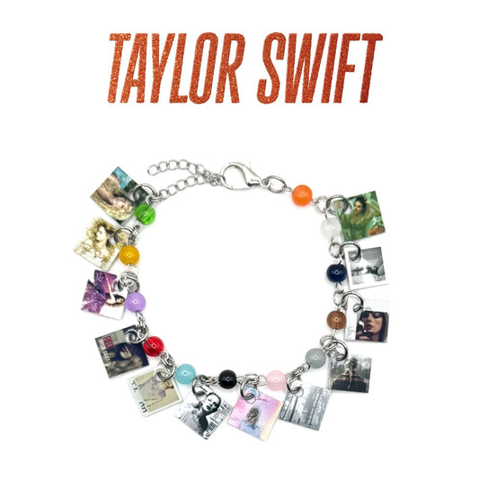 Taylor Swift Miniature Album Charm Bracelet