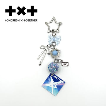Tomorrow x Together K-Pop The Star Chapter: Together Beaded Charm Keychain