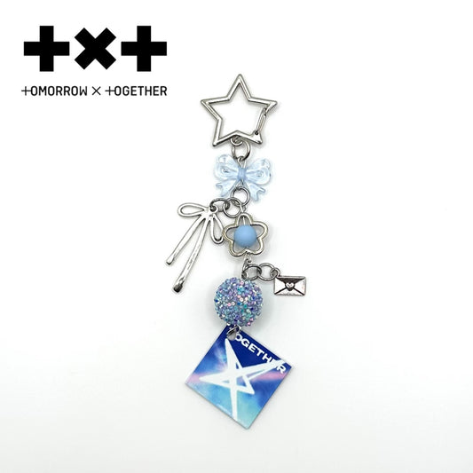 Tomorrow x Together K-Pop The Star Chapter: Together Beaded Charm Keychain