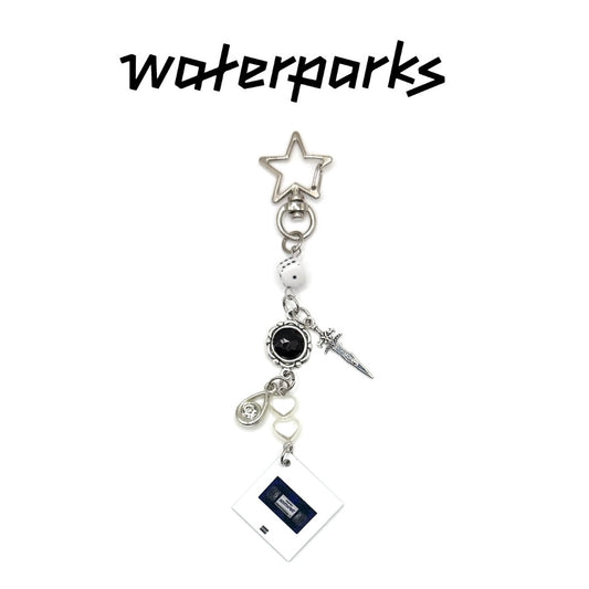 Waterparks Entertainment Album Charm Keychain