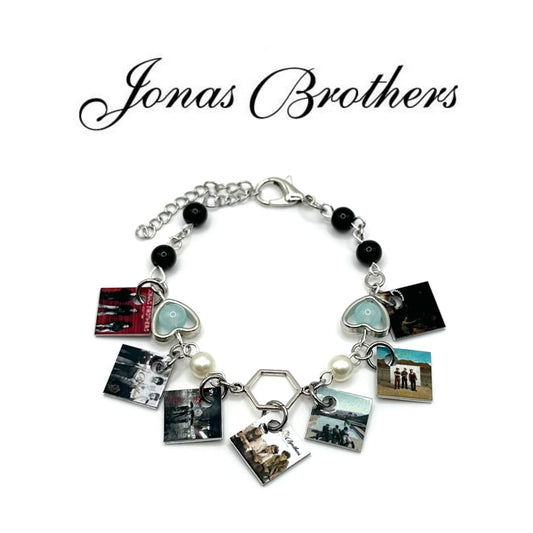 Jonas Brothers Mini Album Charm Bracelet