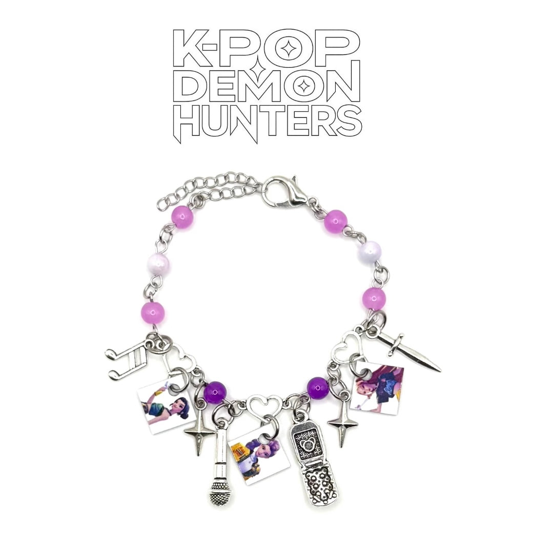 KPop Demon Hunters Charm Bracelet