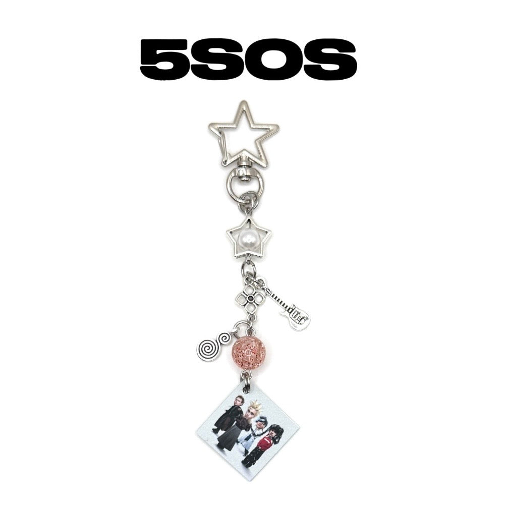 5SOS Everyone’s A Star! Album Charm Keychain