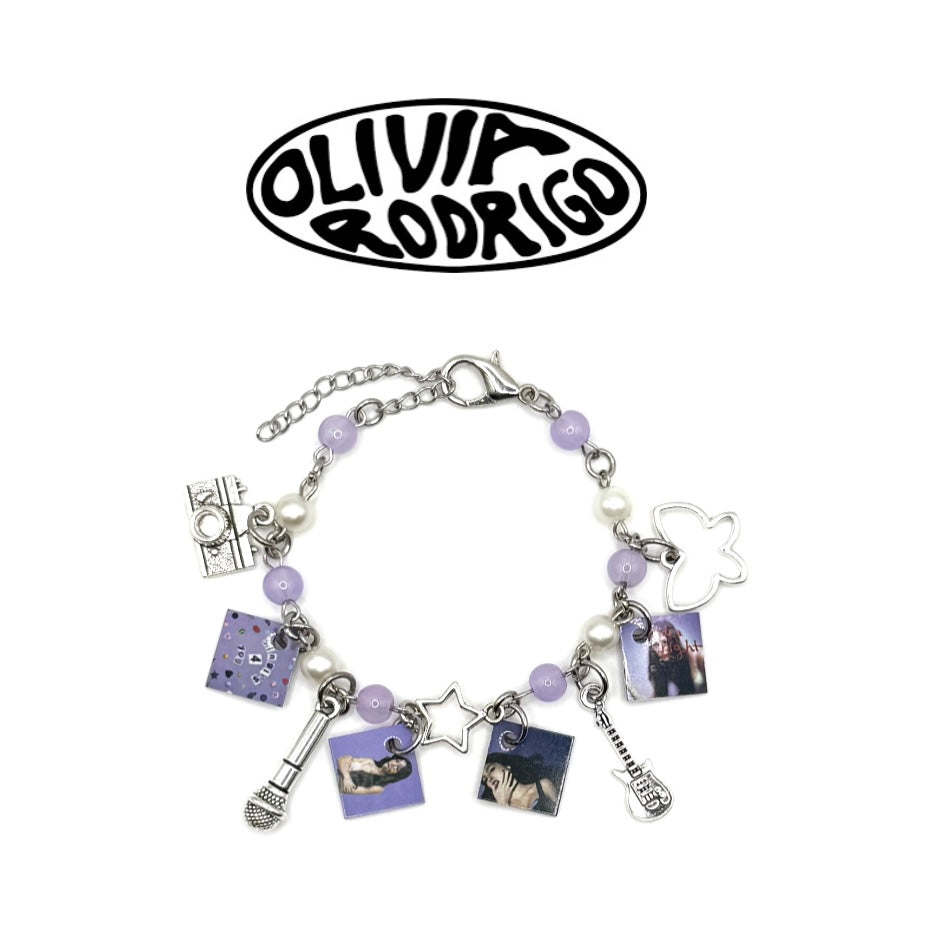 Olivia Rodrigo Mini Album Charm Bracelet
