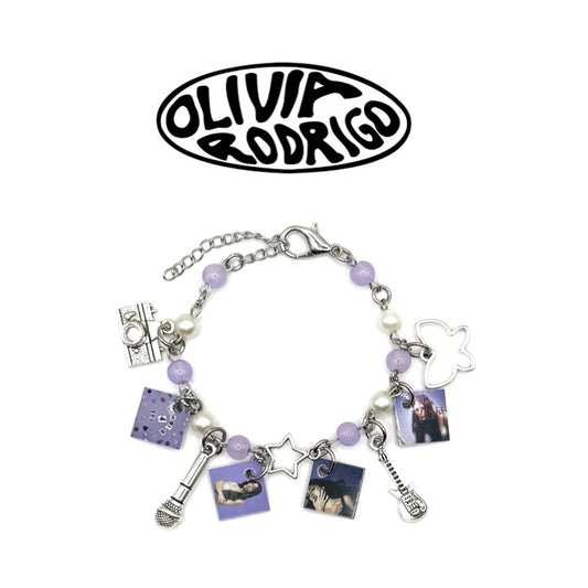 Olivia Rodrigo Mini Album Charm Bracelet