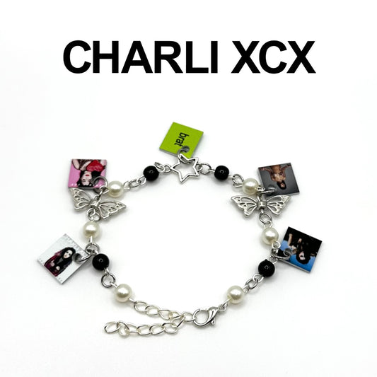 Charli xcx Mini Album Charm Bracelet - ORIGINAL COVERS