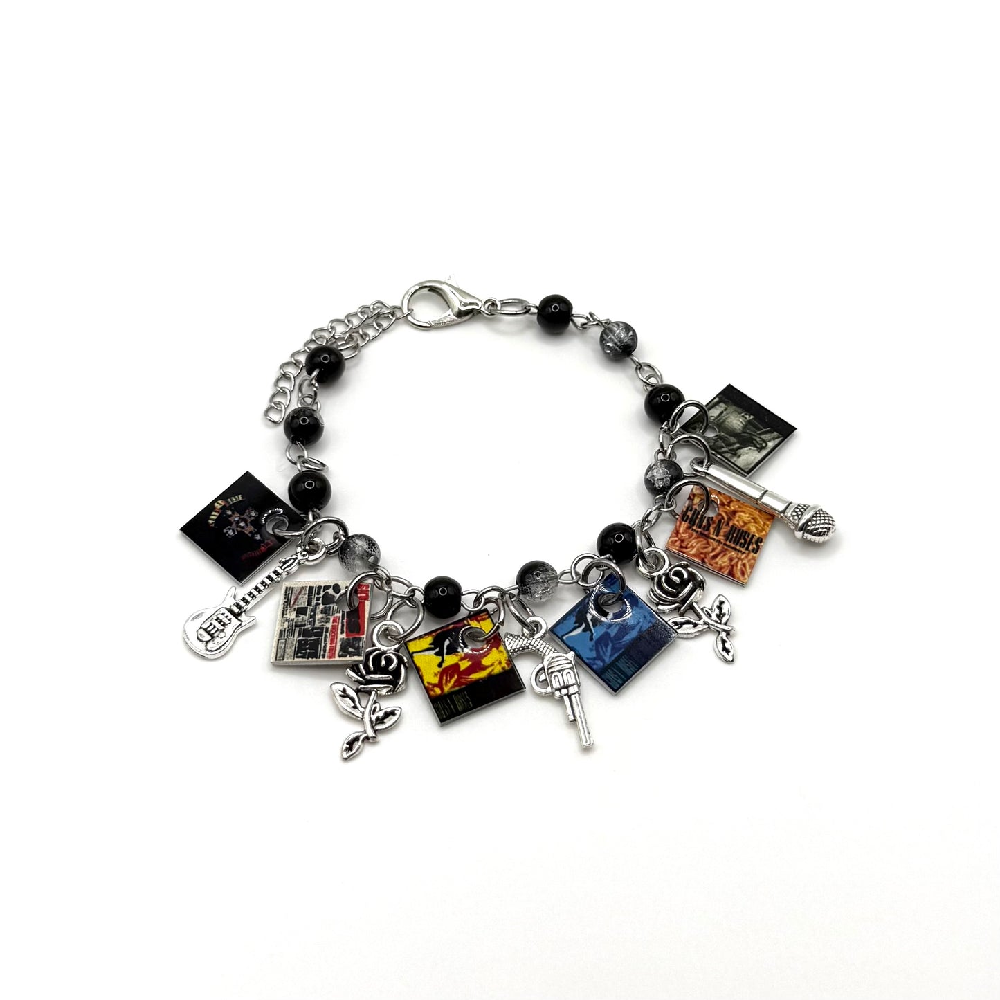Guns N’ Roses Mini Album Charm Bracelet