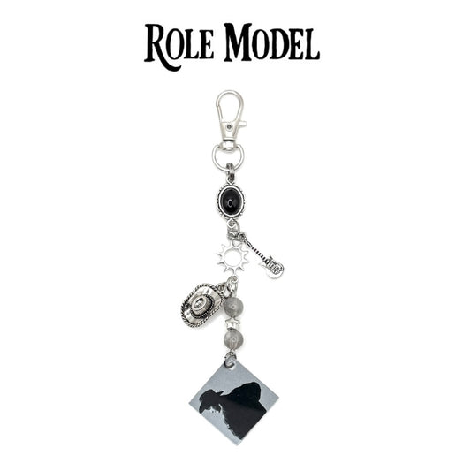 Role Model Kansas Anymore Beaded Charm Keychain