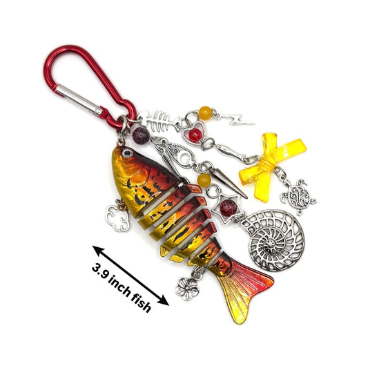 “Ross” - Fish Carabiner Bag Accessory