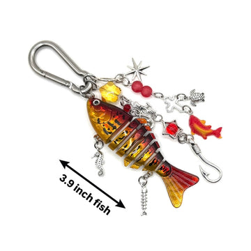 “Ross” - Fish Carabiner Bag Accessory
